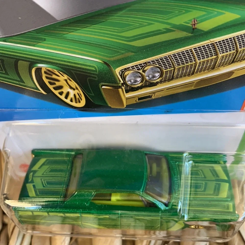 1964 Lincoln Continental Hot Wheels Green Car HW 2024 Dollar General Exclusive